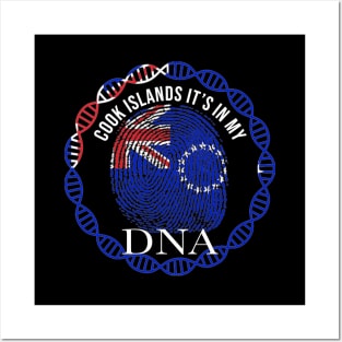 Cook Islands Its In My DNA - Gift for Cook Islander From Cook Islands Posters and Art